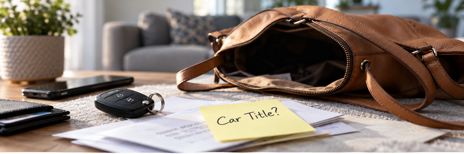 What to Do If You Lost Your Car Title: Replacement Title Guide