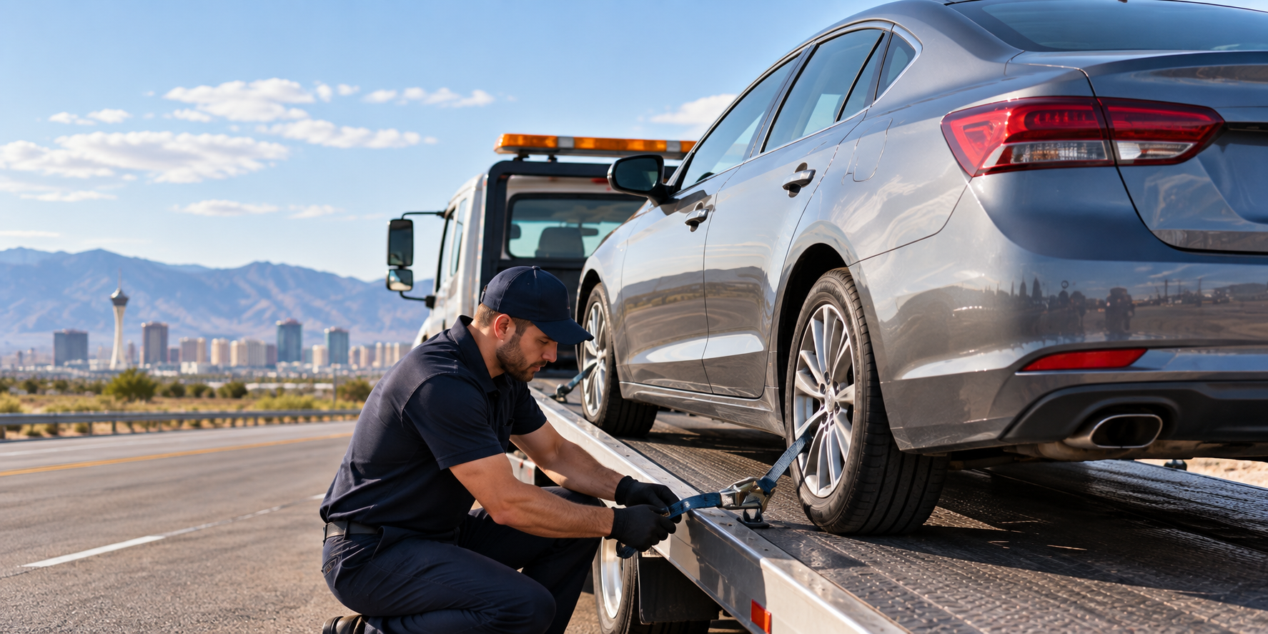 Vehicle being transported after an out-of-state private sale